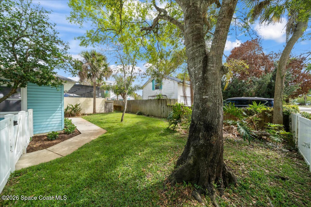1110 Riverside Drive Titusville, FL 32780 - Photo 37 of 50 a view of backyard with green space