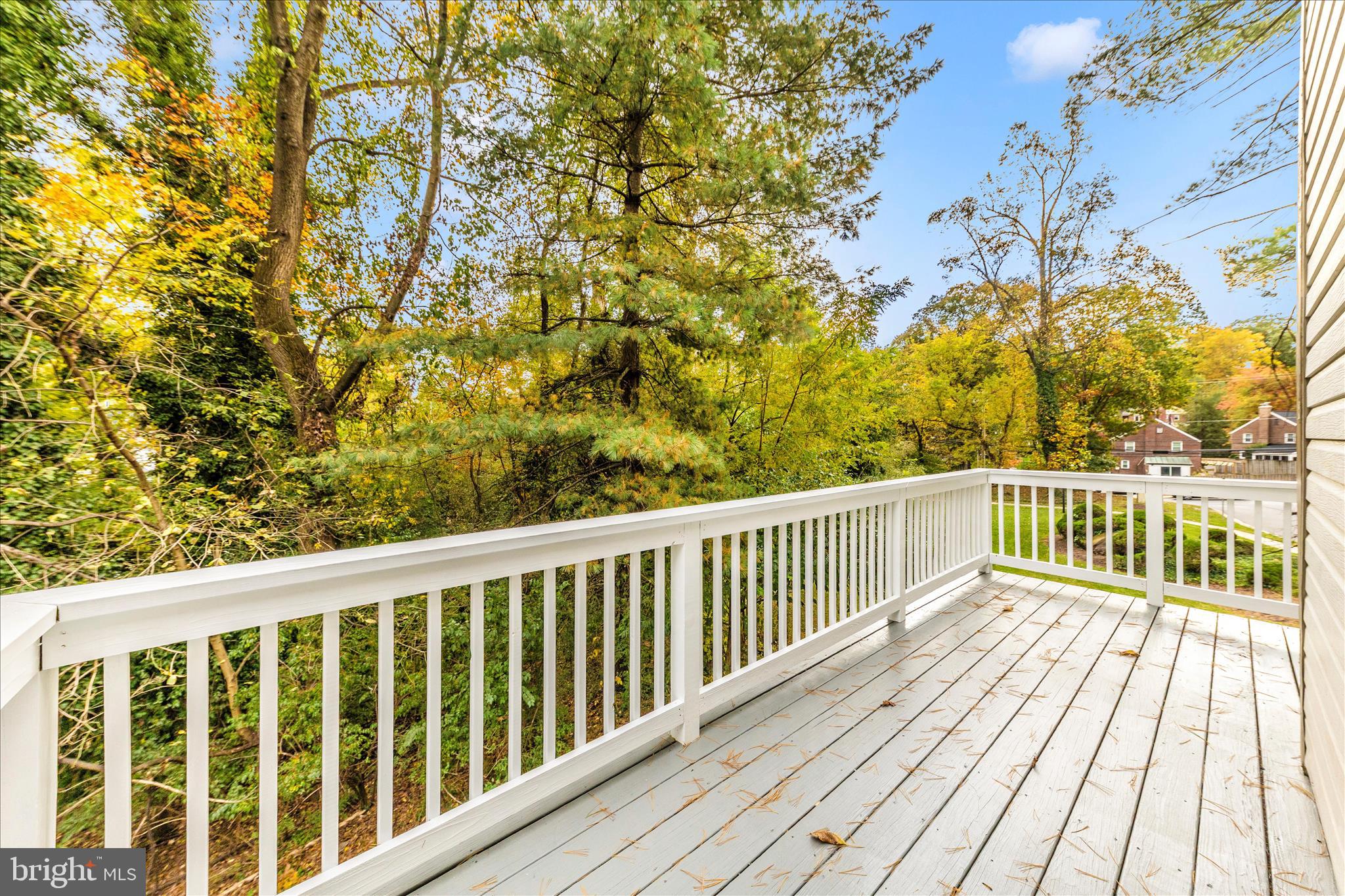 1 Kinsman View Circle Silver Spring, MD 20901 - Photo 51 of 52 a view of balcony with wooden floor and fence