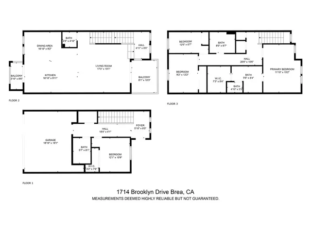 $985,000 | 714 Brooklyn Drive, Brea, CA 92821