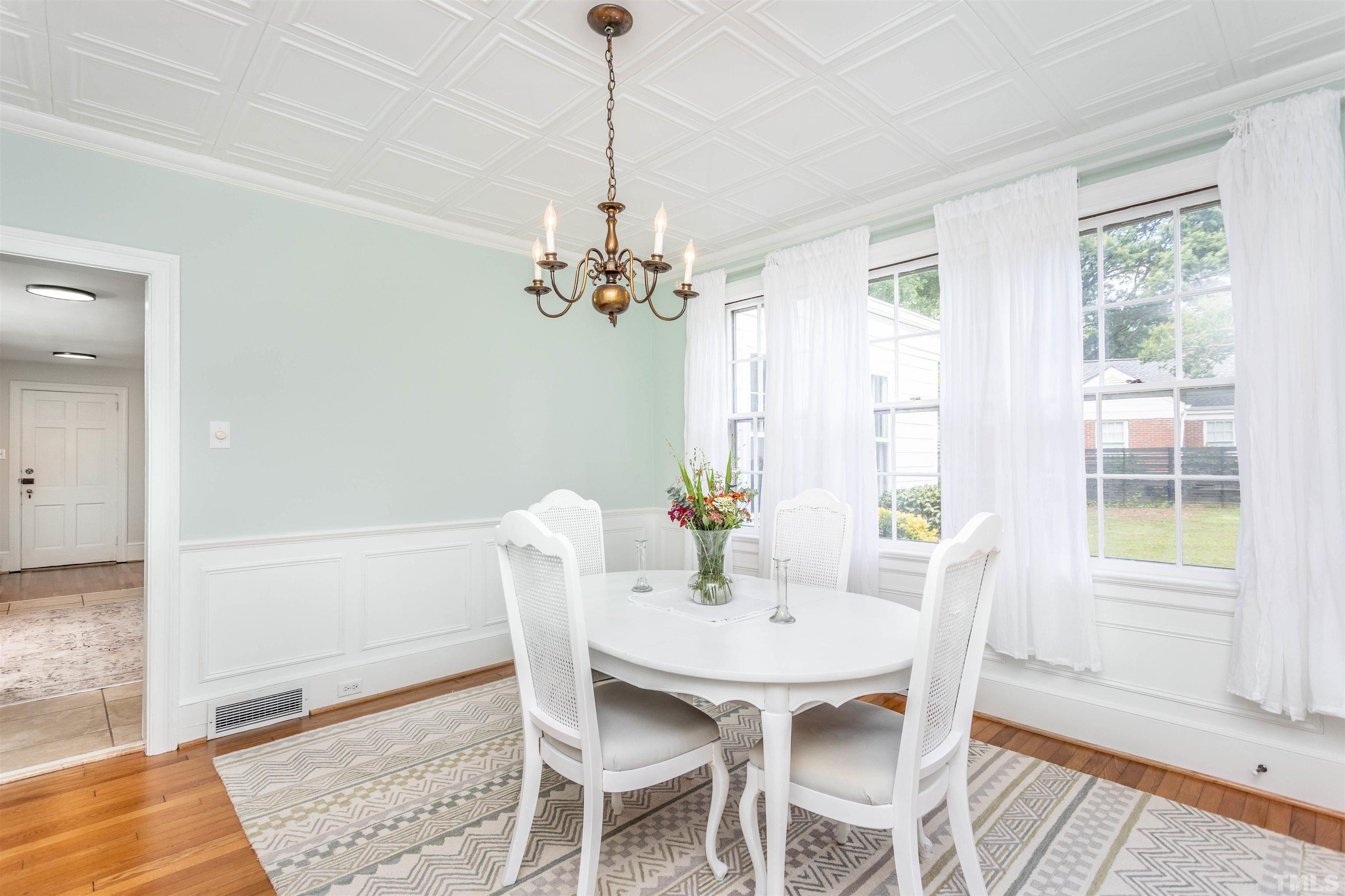 2019 New Bern Avenue Raleigh, NC 27610 - Photo 11 of 37 a view of a dining room with furniture window and outside view