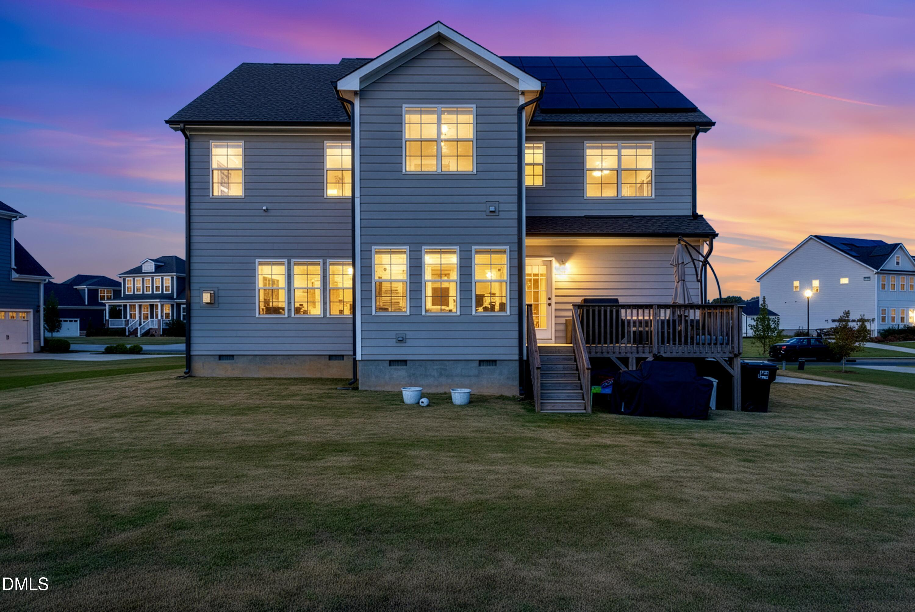254 Dungannon Loop Clayton, NC 27520 - Photo 5 of 53 Backyard (Virtual Twilight)
