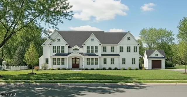 a aerial view of a house