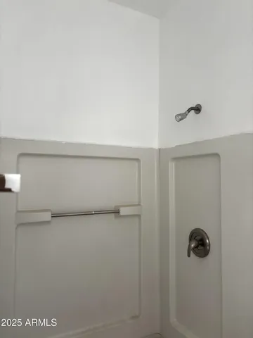 a close view of closet