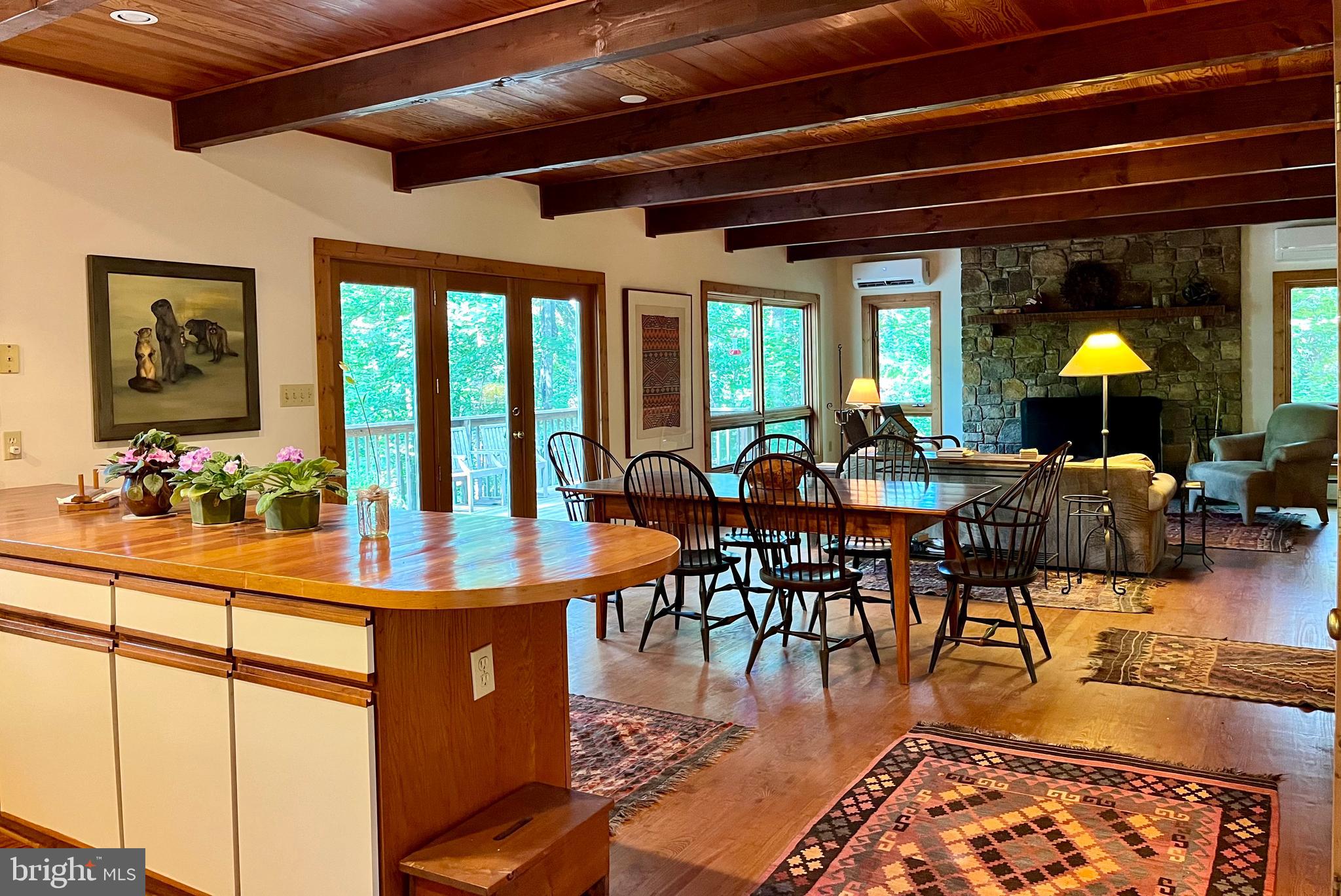 740 Long Mountain Road Washington, VA 22747 - Photo 7 of 51 Kitchen/Dining/Living Combination