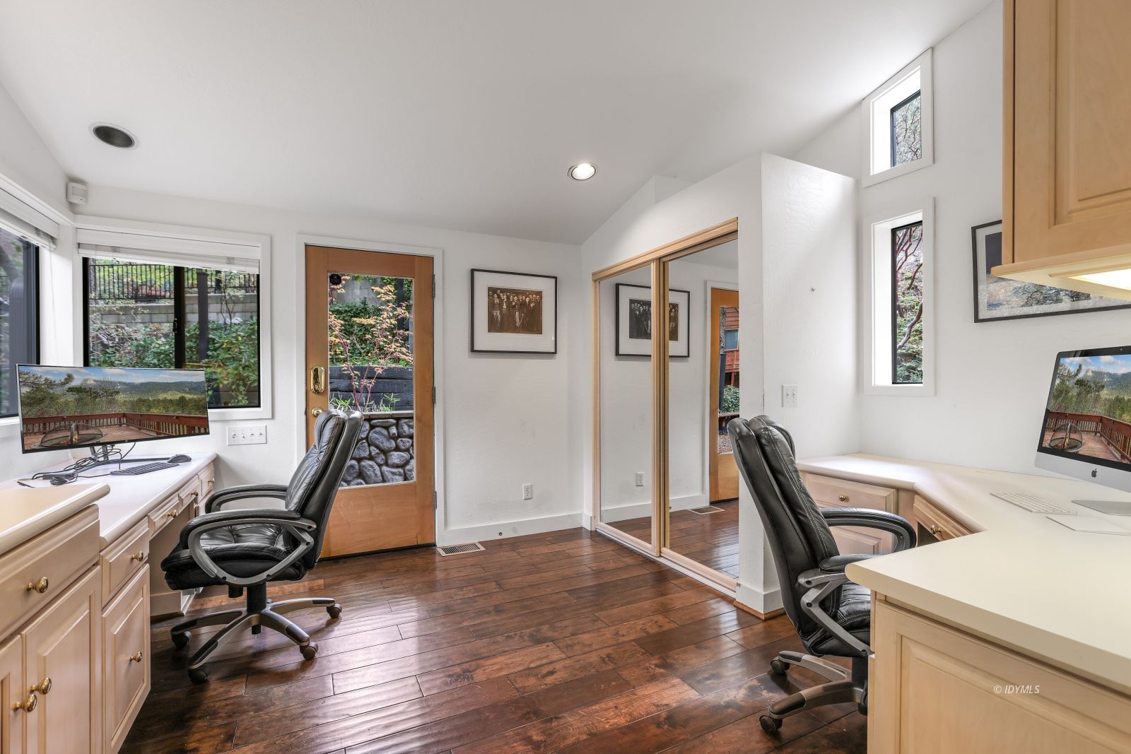 55100 Pine Crest Avenue Idyllwild, CA 92549 - Photo 21 of 50 a view of a workspace with furniture and a window