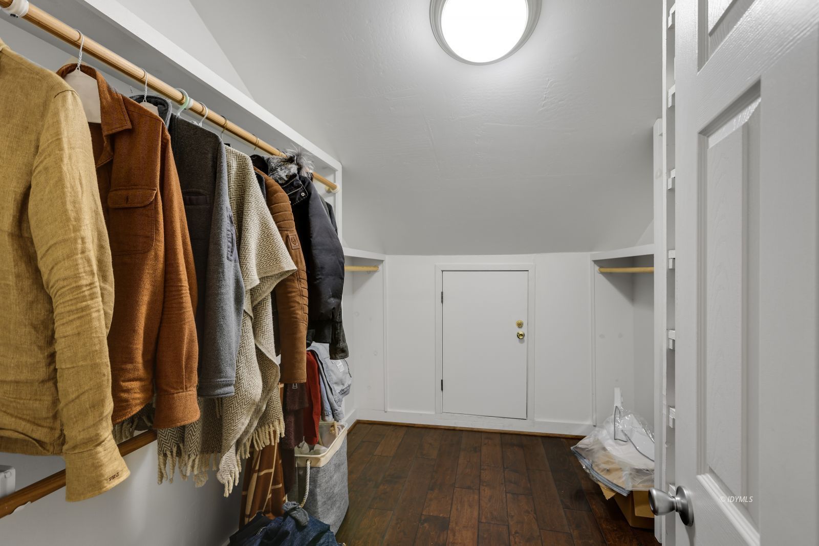55100 Pine Crest Avenue Idyllwild, CA 92549 - Photo 32 of 50 a view of walk in closet with clothes and shoes