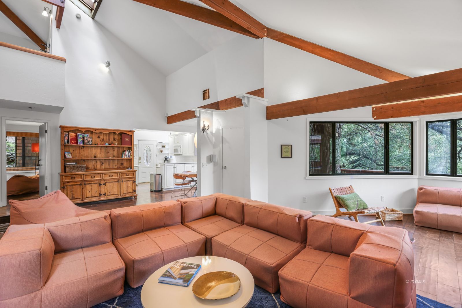 55100 Pine Crest Avenue Idyllwild, CA 92549 - Photo 10 of 50 a living room with furniture and a large window