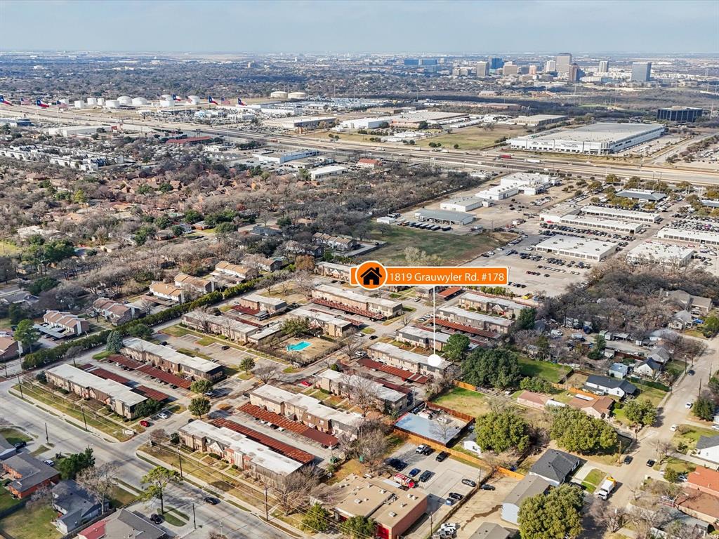 1819 East Grauwyler Road, Unit 178 Irving, TX 75061 - Photo 18 of 22 view of city and ocean