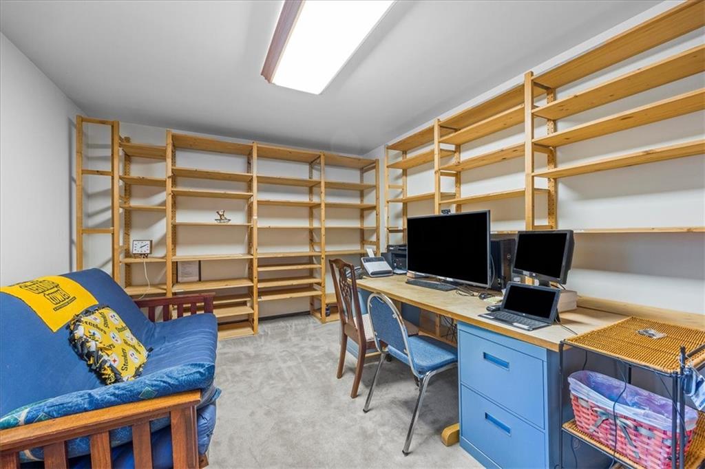 216 Springhouse Lane Pittsburgh, PA 15238 - Photo 25 of 25 a view of a workspace with furniture and a window