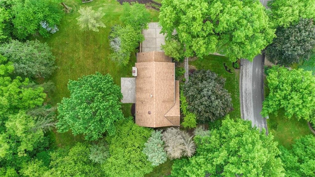 216 Springhouse Lane Pittsburgh, PA 15238 - Photo 4 of 25 an aerial view of a house with a yard and large trees