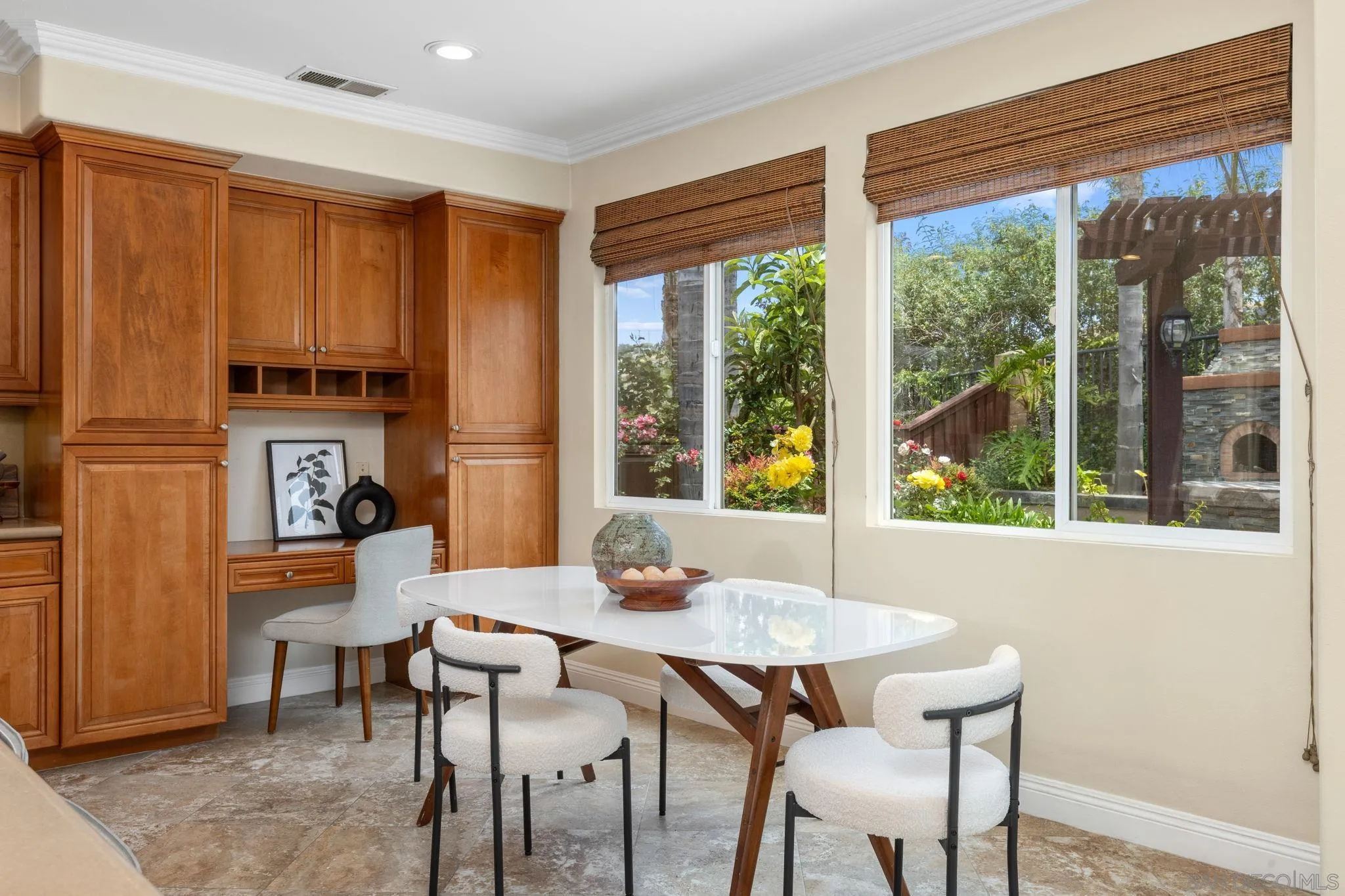 6468 Paseo Cerro Carlsbad, CA 92009 - Photo 10 of 39 a view of a dining room with furniture window and outside view