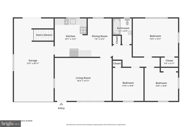 $250,000 | 5641 Chestnut Avenue, Vineland, NJ 08360