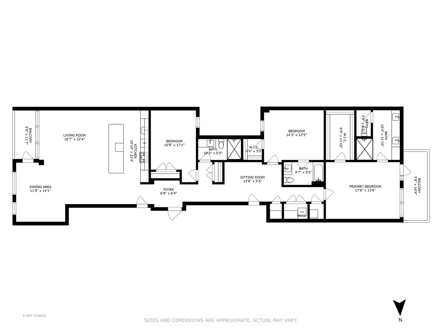 40 North Carpenter Street, Unit 4S Chicago, IL 60607 - Photo 25 of 25 a picture of a floor plan