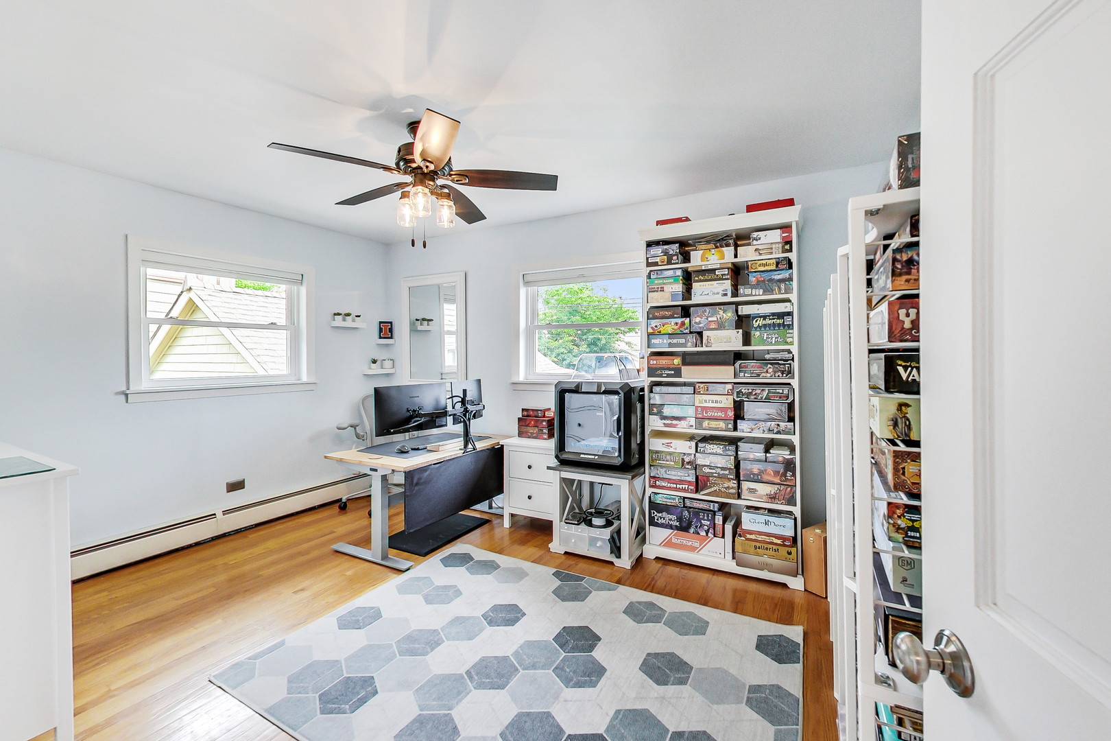 3609 North Harding Avenue Chicago, IL 60618 - Photo 17 of 41 a room with furniture and a book shelf