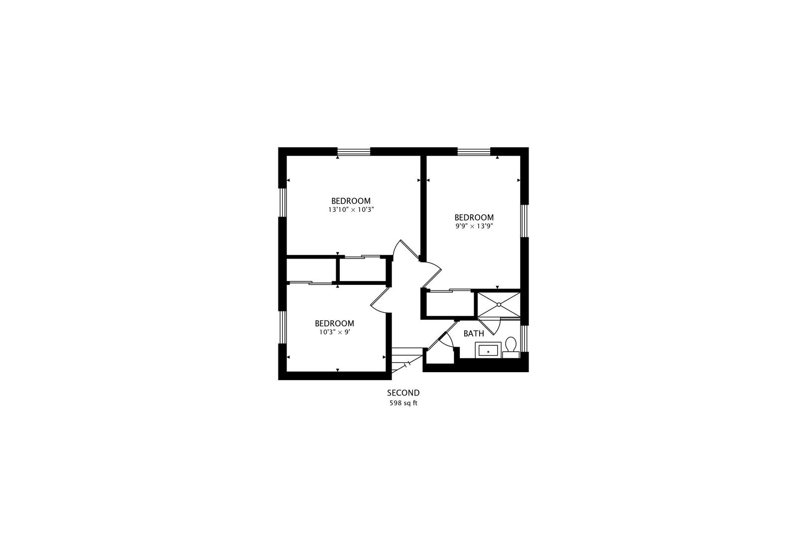 3609 North Harding Avenue Chicago, IL 60618 - Photo 41 of 41 a picture of a floor plan