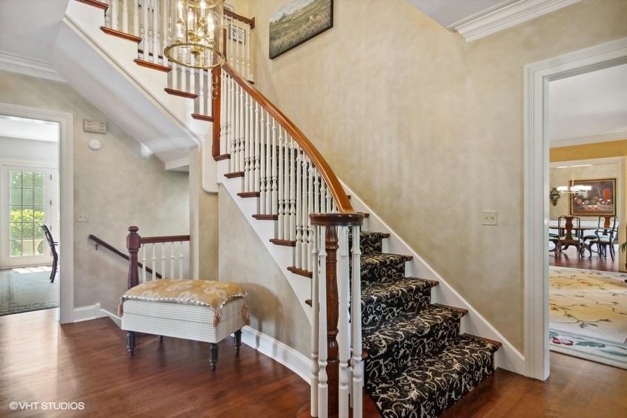 433 Signal Hill Road North Barrington, IL 60010 - Photo 17 of 44 a view of entryway and hall with wooden floor