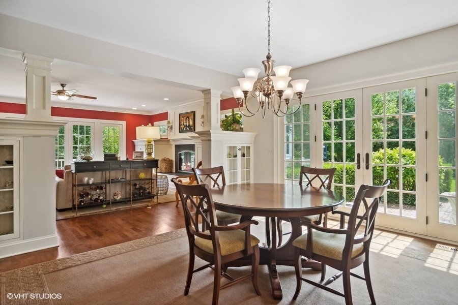 433 Signal Hill Road North Barrington, IL 60010 - Photo 9 of 44 a view of a dining room with furniture window and outside view