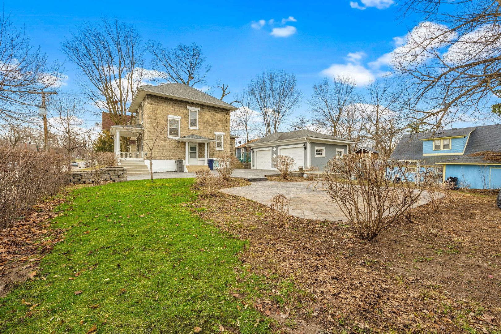 439 Park Street Elgin, IL 60120 - Photo 19 of 20 a view of a house with a yard