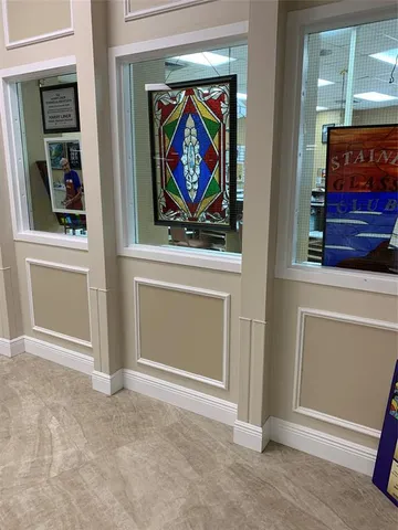 a view of lake with houses