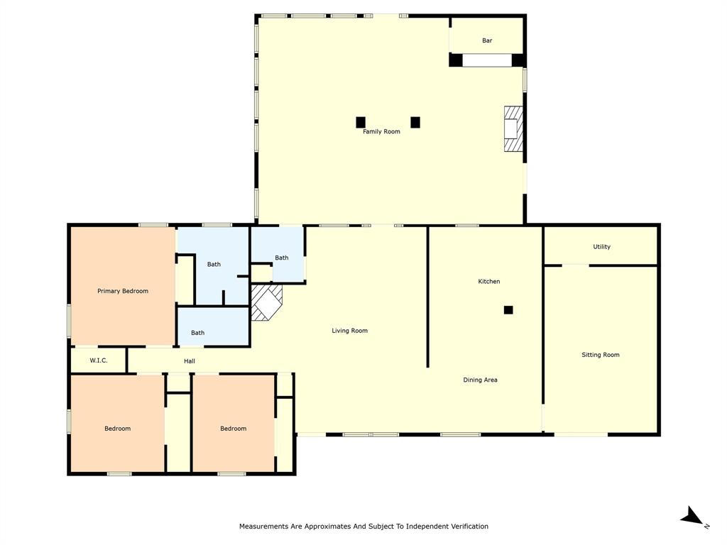 3433 West Tours Road West, TX 76691 - Photo 40 of 40 View of room layout