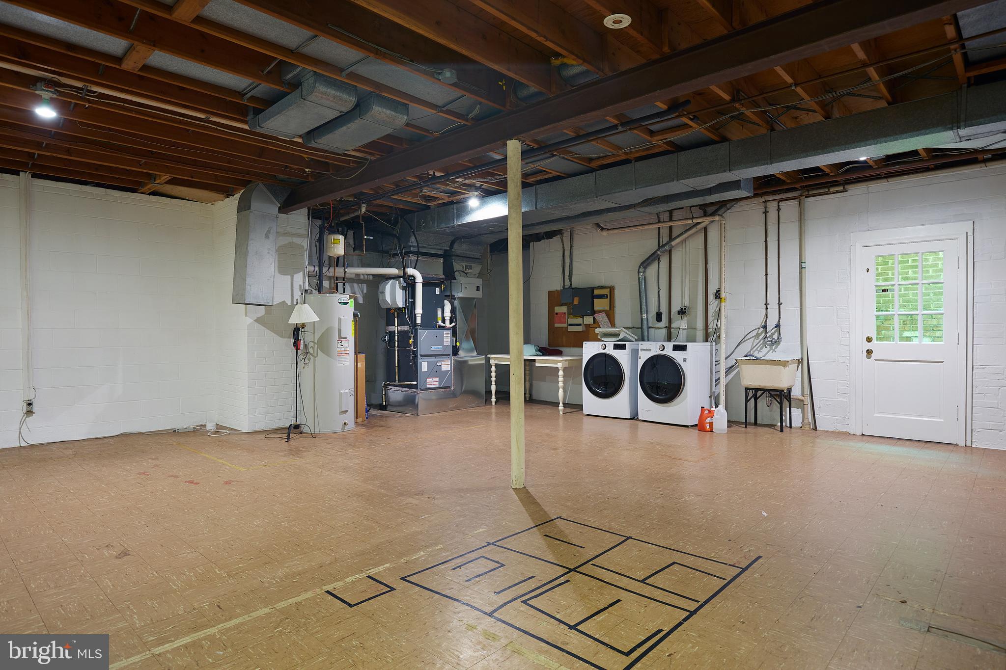 8710 Belmart Road Potomac, MD 20854 - Photo 41 of 56 Basement laundry /utility