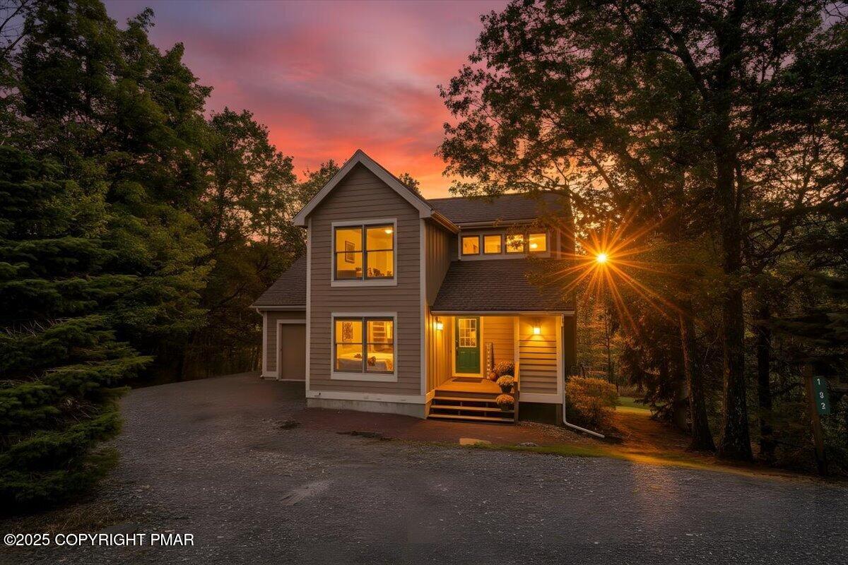 182 Upper Deer Valley Road Tannersville, PA 18372 - Photo 3 of 41 a front view of a house with a yard