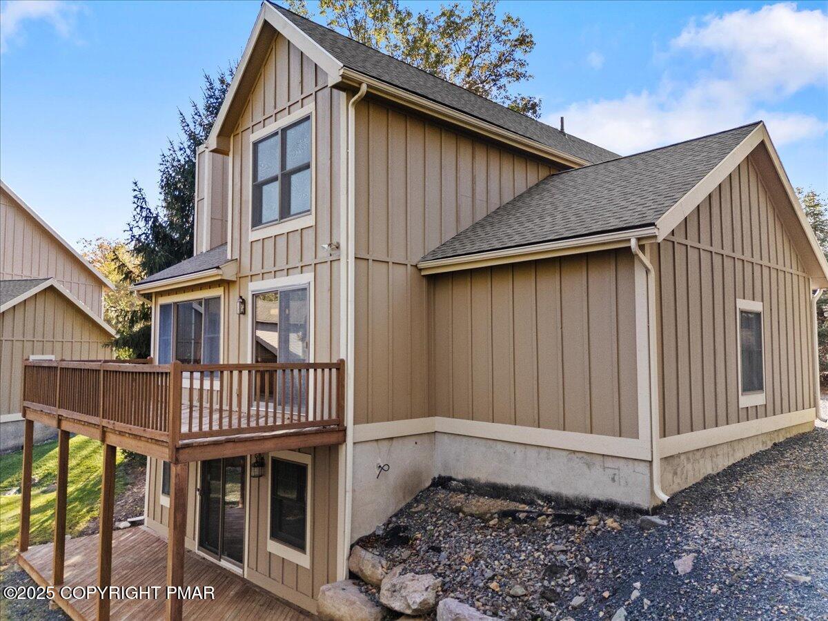 182 Upper Deer Valley Road Tannersville, PA 18372 - Photo 36 of 41 182 two oversized decks.. upper and lowe