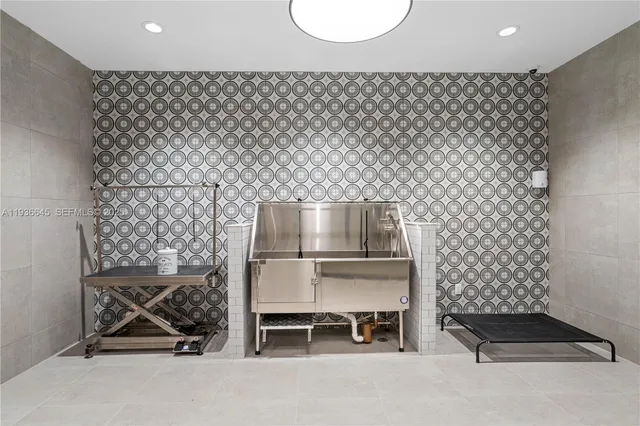 a living room with a couch and a table in it