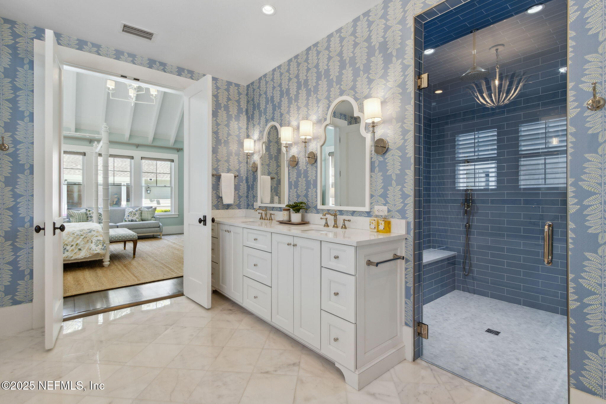 357 12th Street Atlantic Beach, FL 32233 - Photo 44 of 80 Primary Shower w/ Multiple Shower Heads