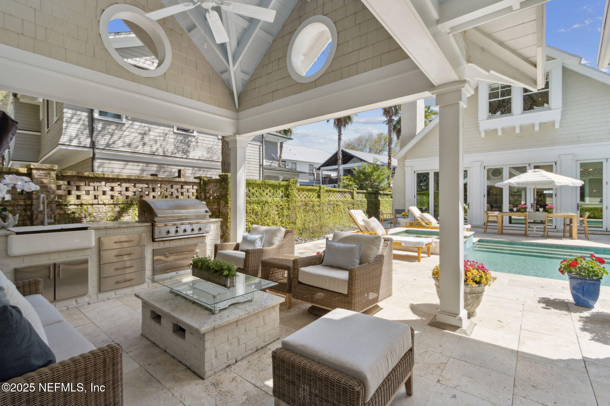 357 12th Street Atlantic Beach, FL 32233 - Photo 58 of 80 Pool Pavilion