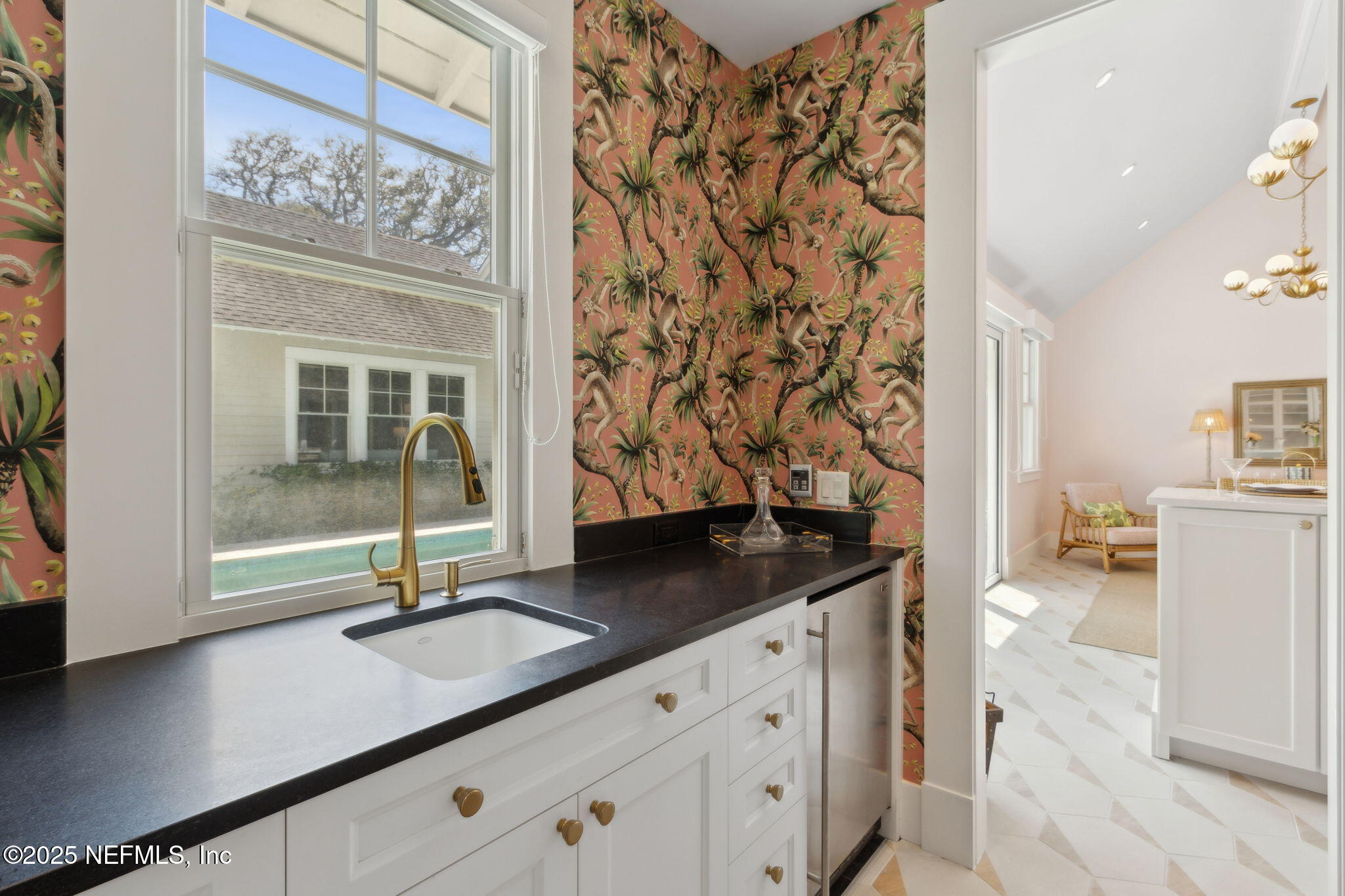 357 12th Street Atlantic Beach, FL 32233 - Photo 77 of 80 Pool House Kitchenette