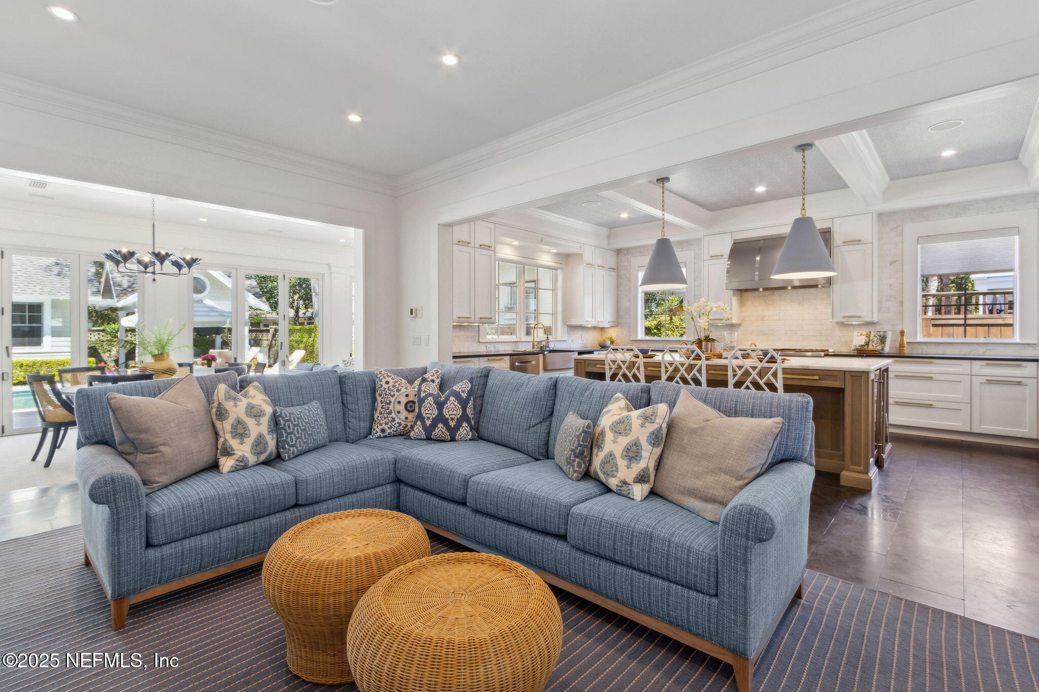 357 12th Street Atlantic Beach, FL 32233 - Photo 10 of 80 Family Sitting Area open to Kitchen