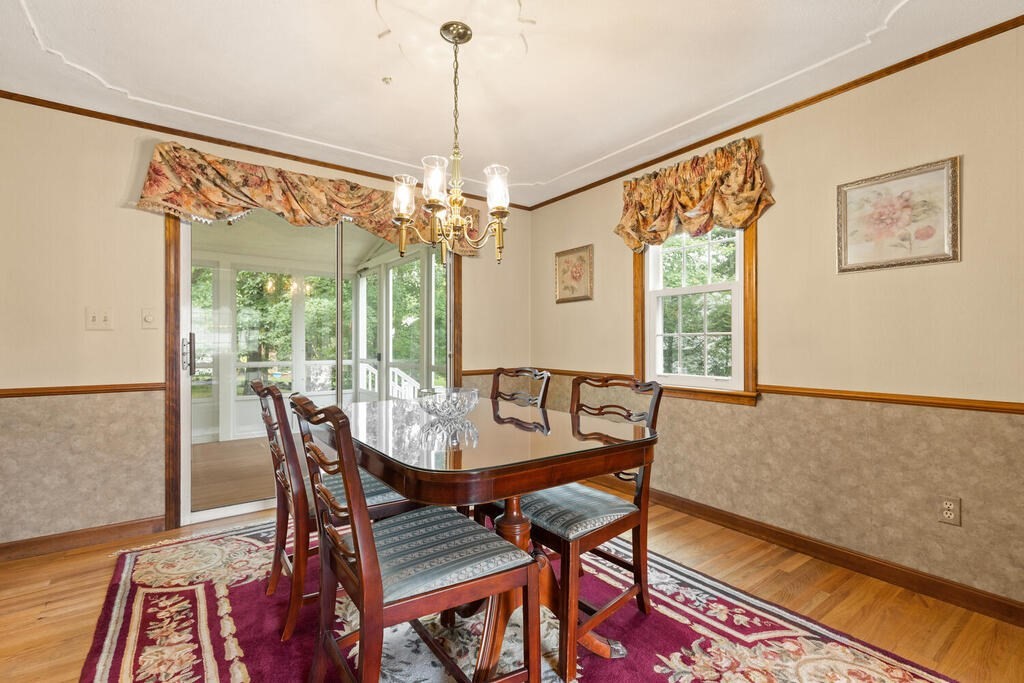1 Robbin Road Canton, MA 02021 - Photo 20 of 40 a view of a dining room with furniture window and wooden floor