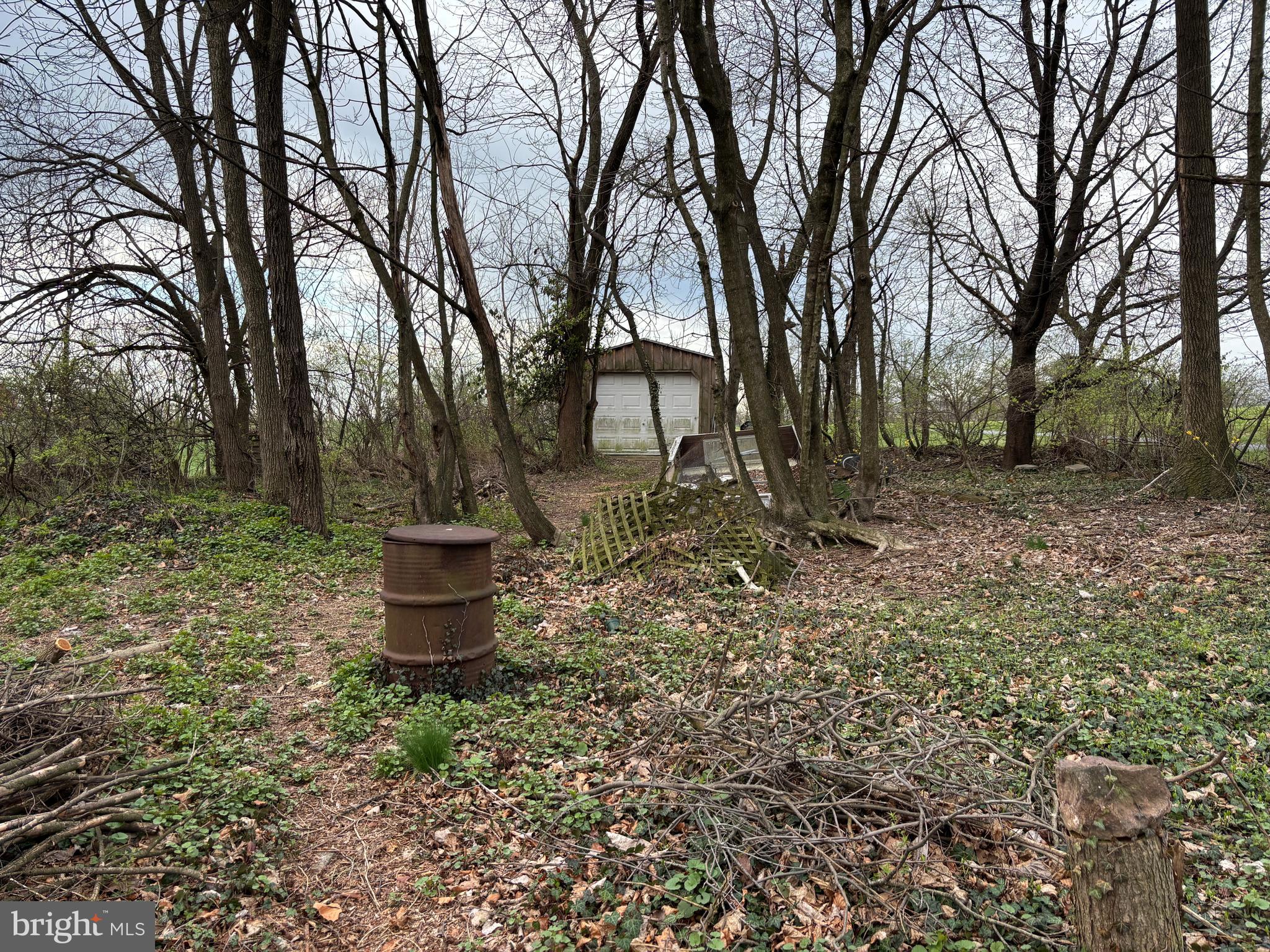 39 Hossler Road Manheim, PA 17545 - Photo 13 of 16 a fire pit in middle of forest