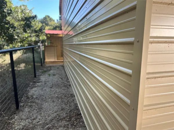 a view of a porch