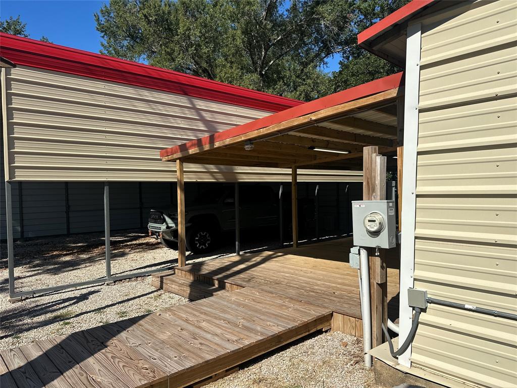 191 Cherry Lane Streetman, TX 75859 - Photo 33 of 40 a view of a roof deck
