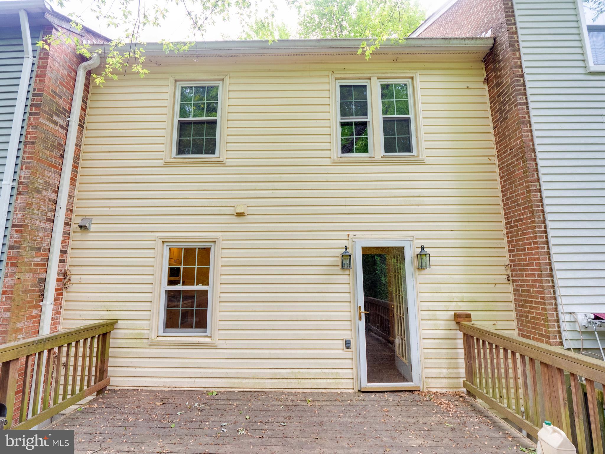 8352 Luce Court Springfield, VA 22153 - Photo 38 of 48 Spacious Deck in Rear