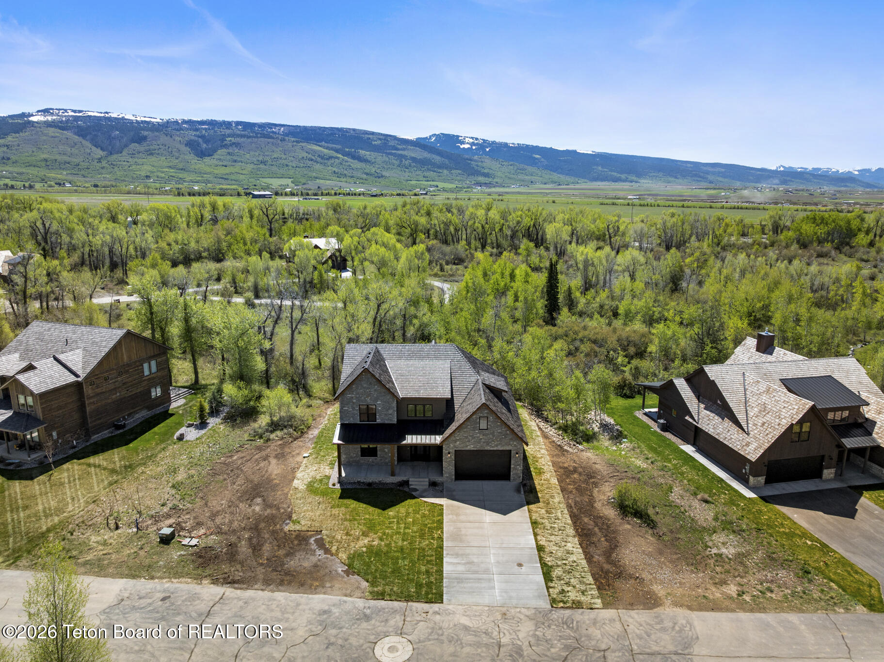 1817 Telemark Trail Driggs, ID 83422 - Photo 72 of 74 71 Aerial