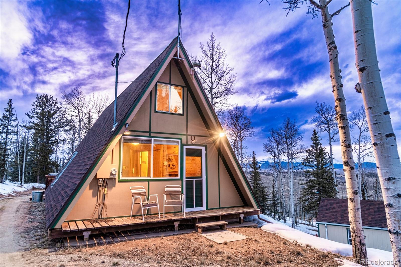 340 Wampum Lane Como, CO 80456 - Photo 24 of 35 a view of house with a yard