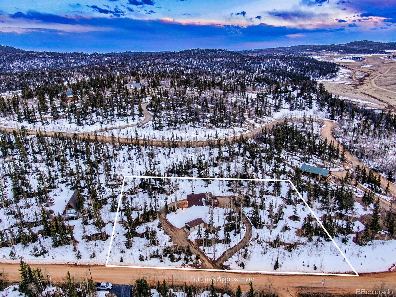 340 Wampum Lane Como, CO 80456 - Photo 27 of 35 an aerial view of a city