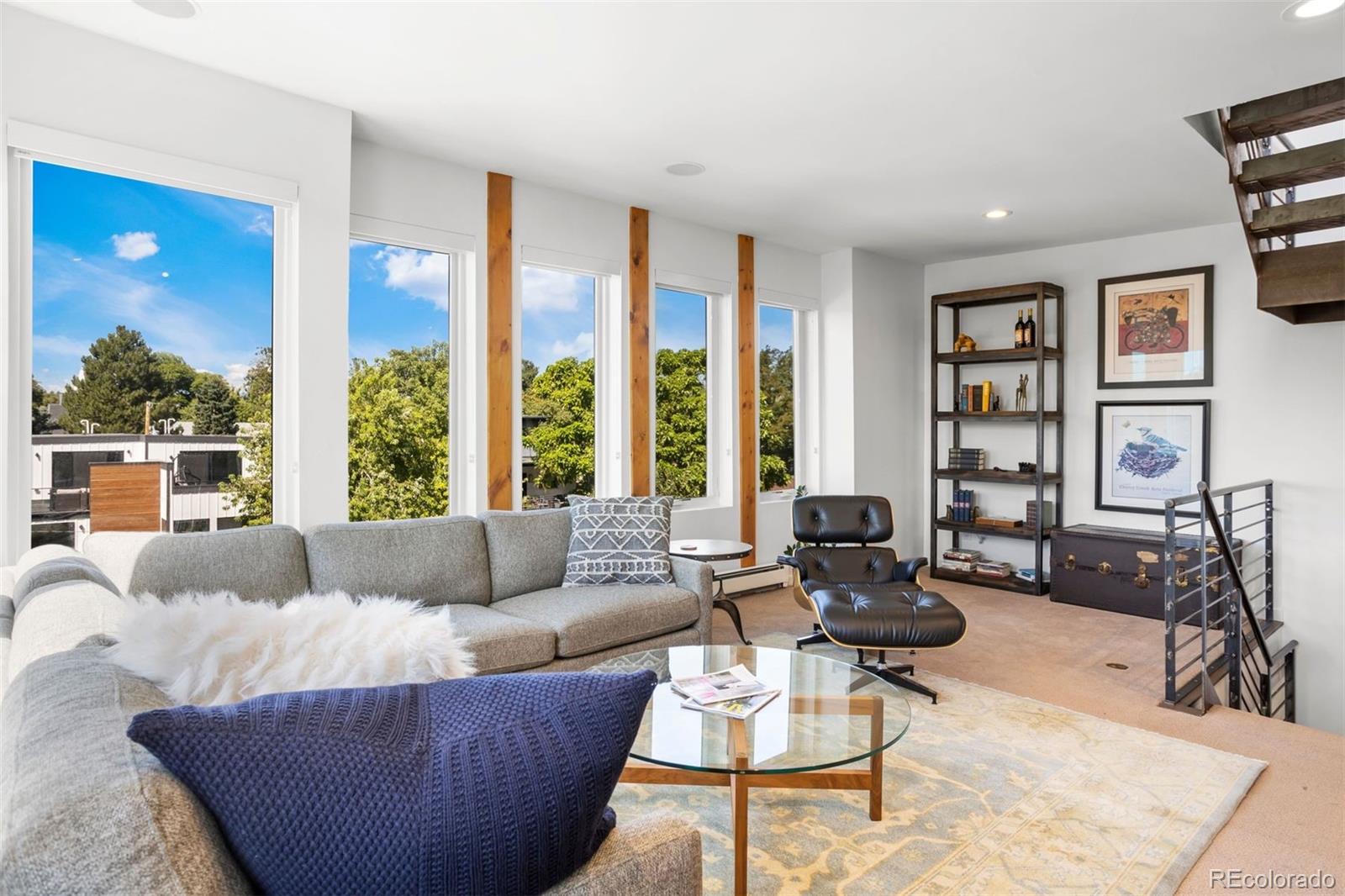 3400 Tejon Street Denver, CO 80211 - Photo 18 of 40 a living room with furniture and large window