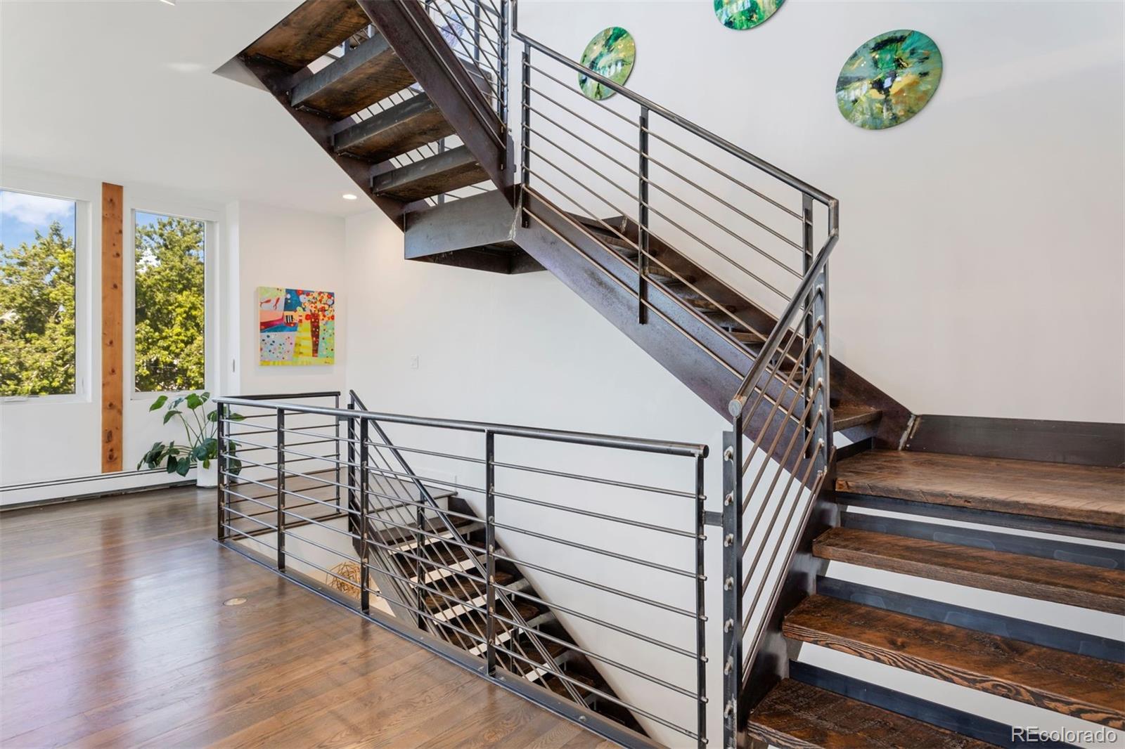 3400 Tejon Street Denver, CO 80211 - Photo 26 of 40 a view of entryway and hall with wooden floor