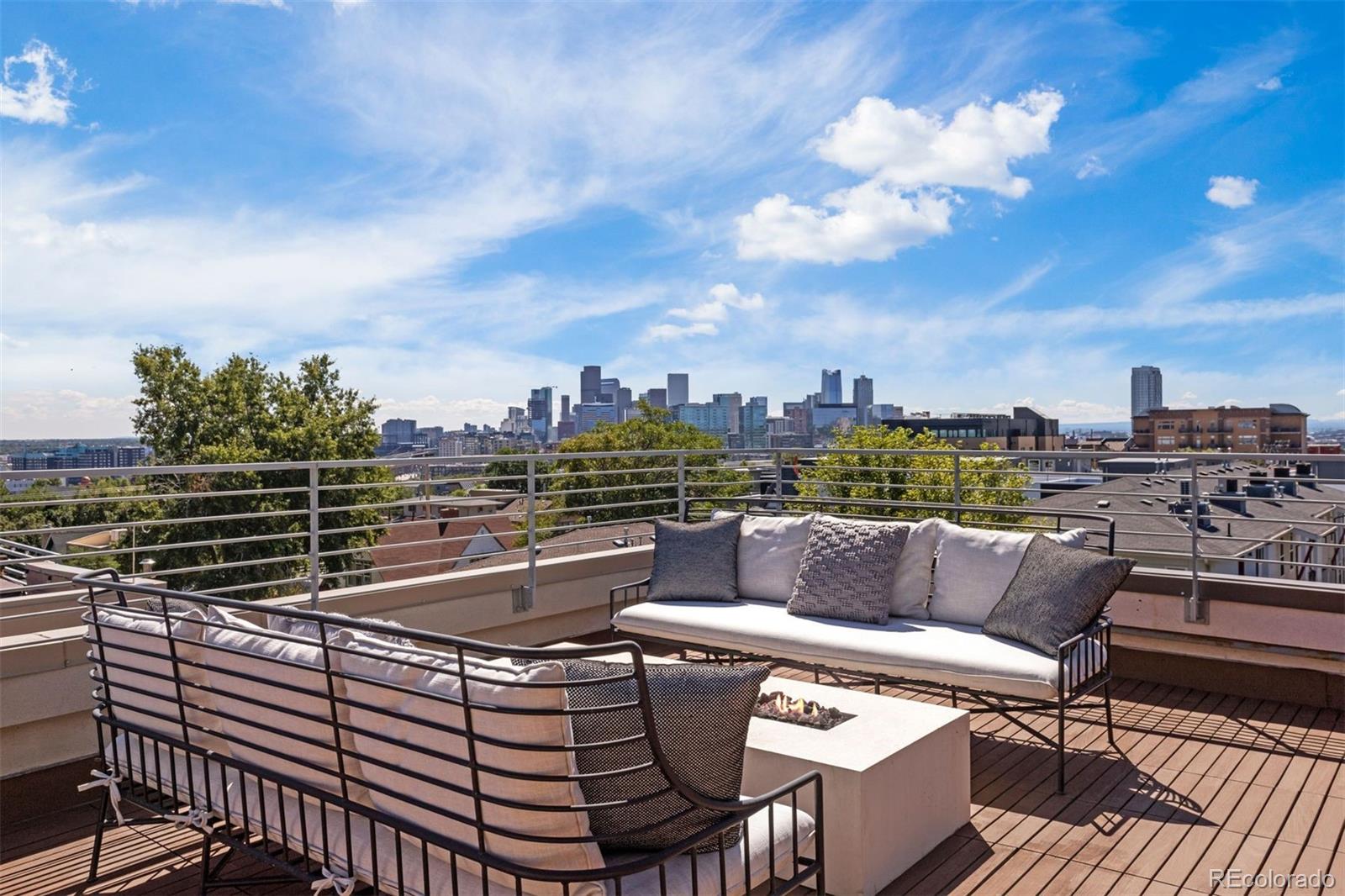 3400 Tejon Street Denver, CO 80211 - Photo 35 of 40 a view of a chairs in a balcony