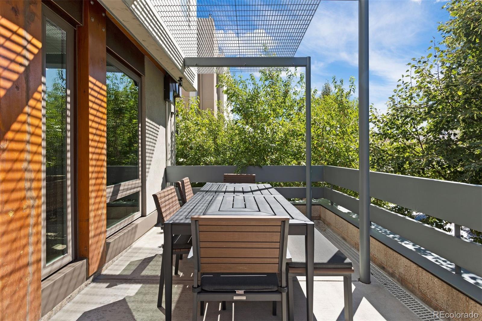 3400 Tejon Street Denver, CO 80211 - Photo 40 of 40 a view of a balcony with chairs