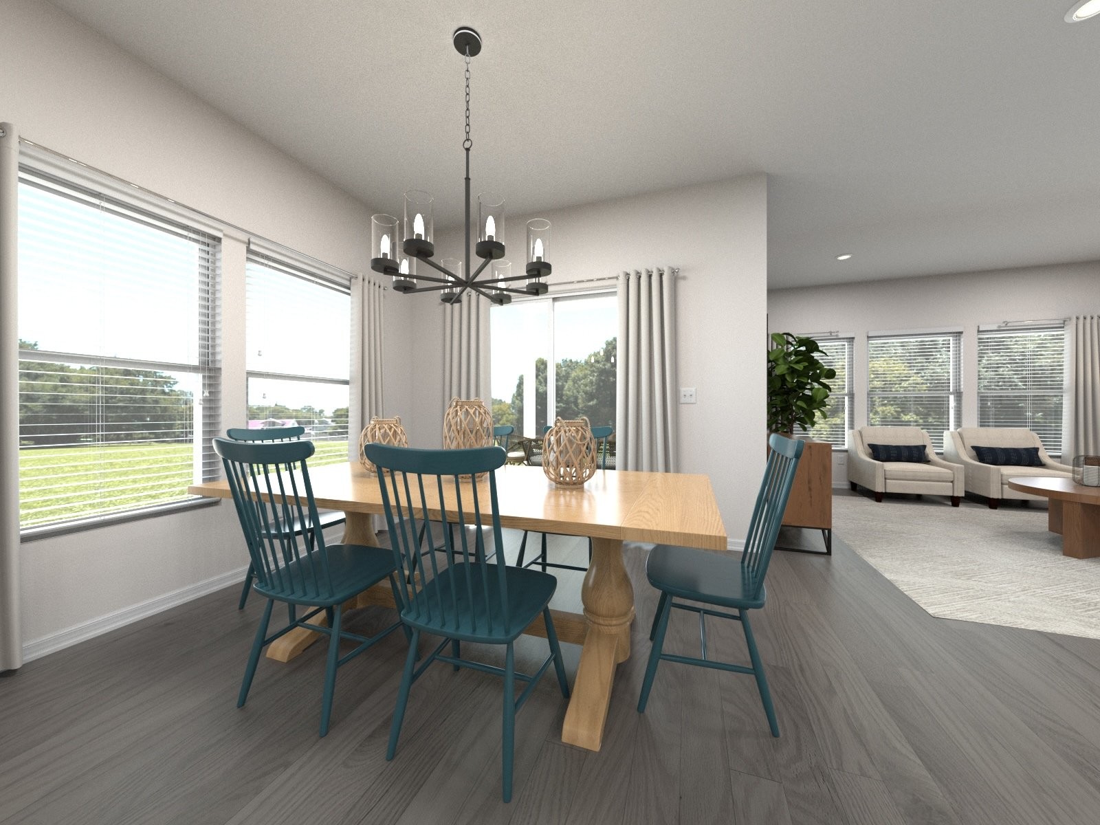 897 Lewis Way Antioch, TN 37013 - Photo 2 of 8 a view of a dining room with furniture window and outside view