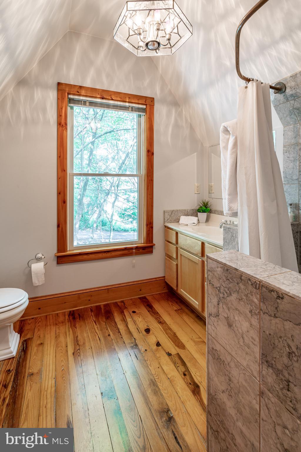 2319 Hickory Road Annapolis, MD 21401 - Photo 32 of 68 Upper level full bath w/custom touches of copper