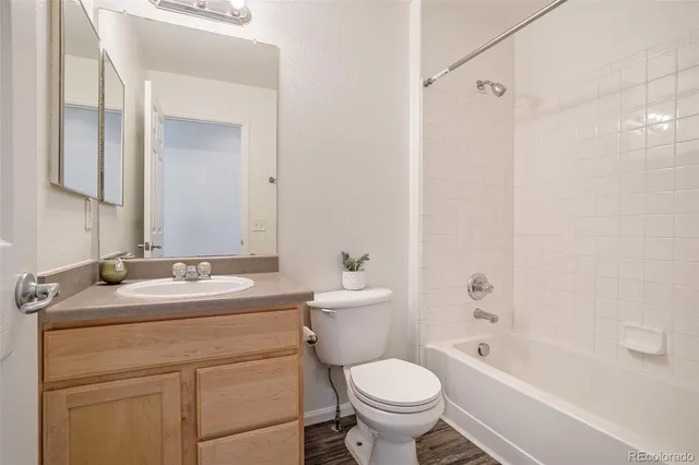 a bathroom with a sink a toilet and a bathtub
