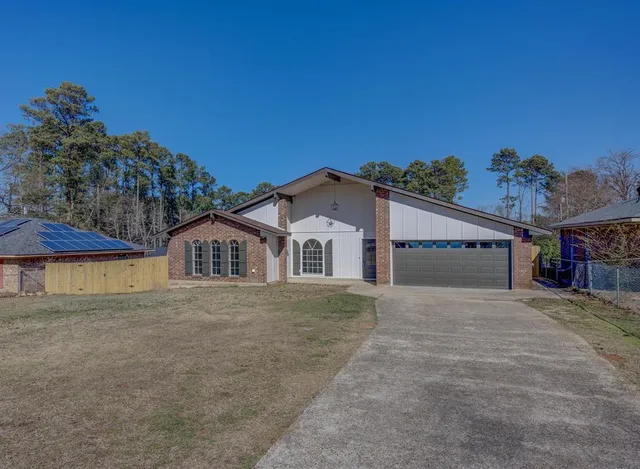 a house with a outdoor space