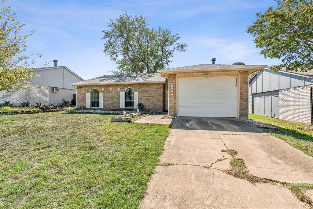 540 Oldbridge Drive Allen, TX 75002 - Photo 1 of 1 a front view of a house with garden