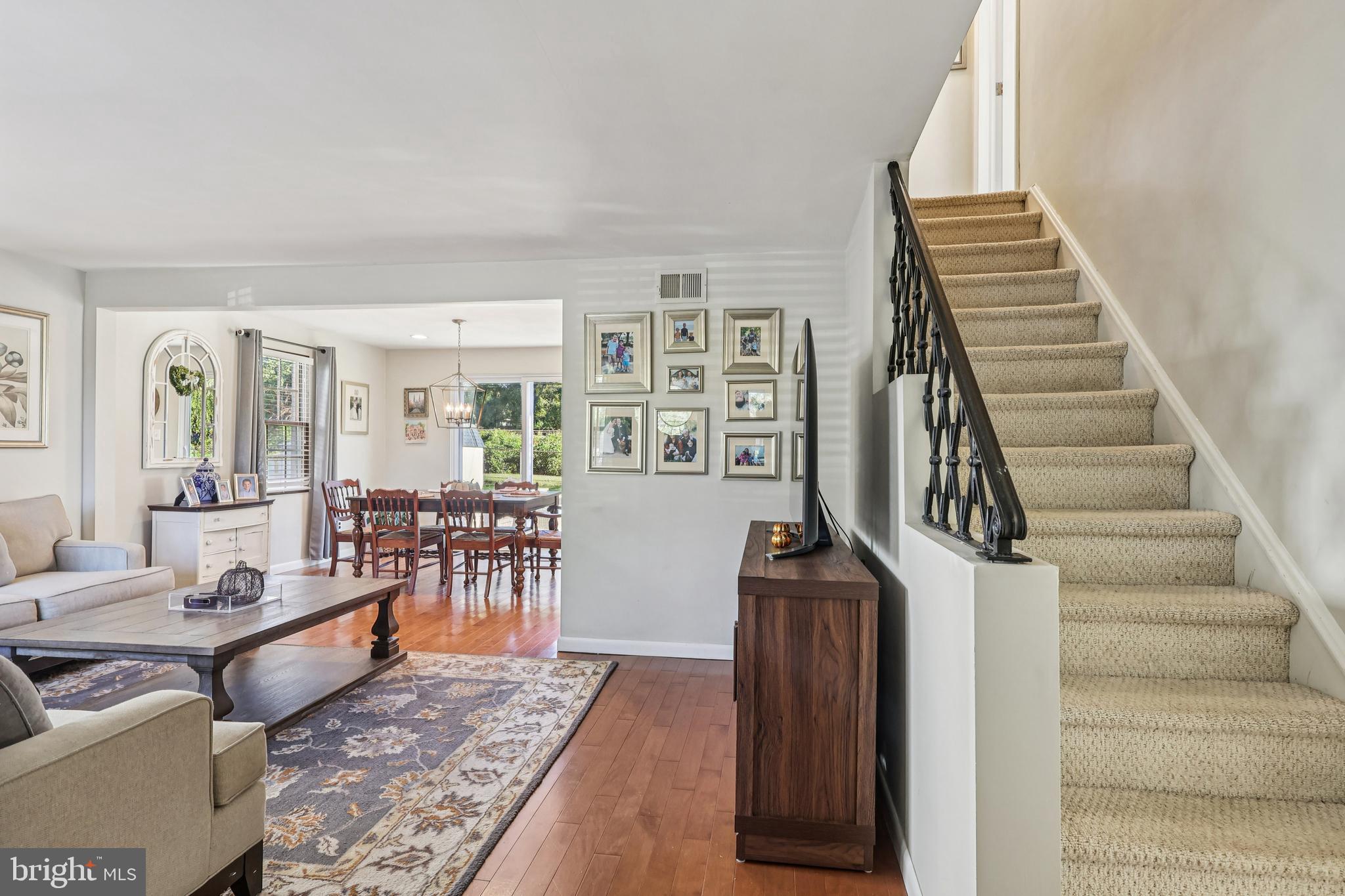 131 Fairfax Road Bryn Mawr, PA 19010 - Photo 12 of 29 a living room with furniture and a wooden floor